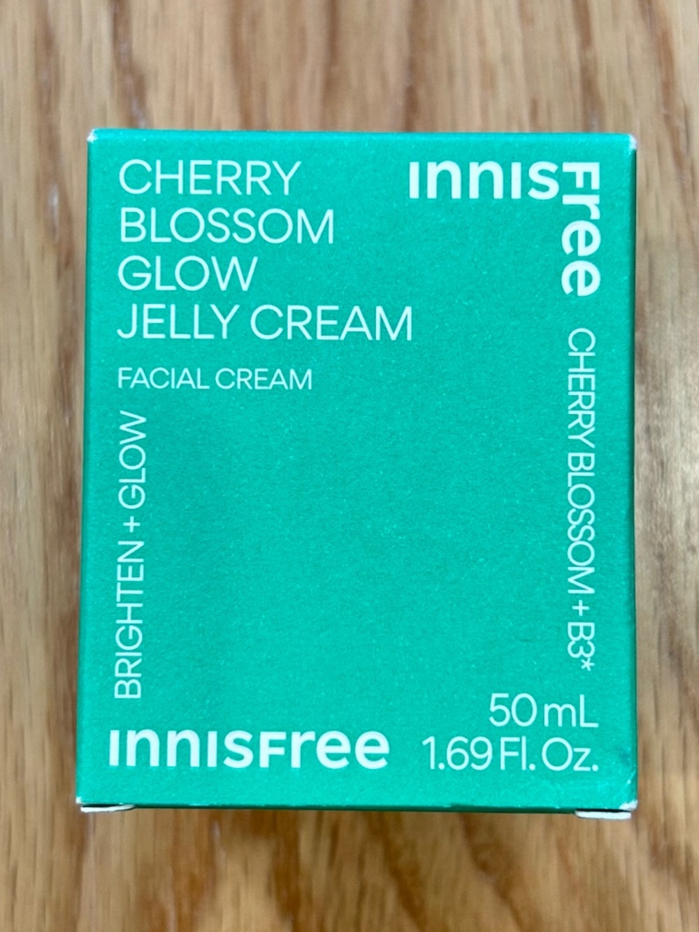 NIB Innisfree Jeju Cherry Blossom Glow Jelly Facial Cream Exp 4/28 1.69 fl oz